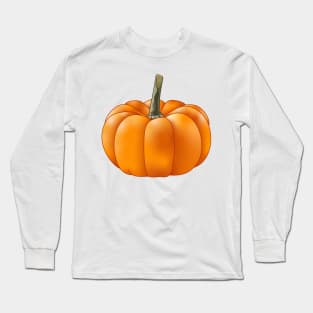 A Short Pumpkin (Bright Green) Long Sleeve T-Shirt